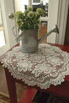 Rose 30" Round Lace Table Topper by Heritage Lace