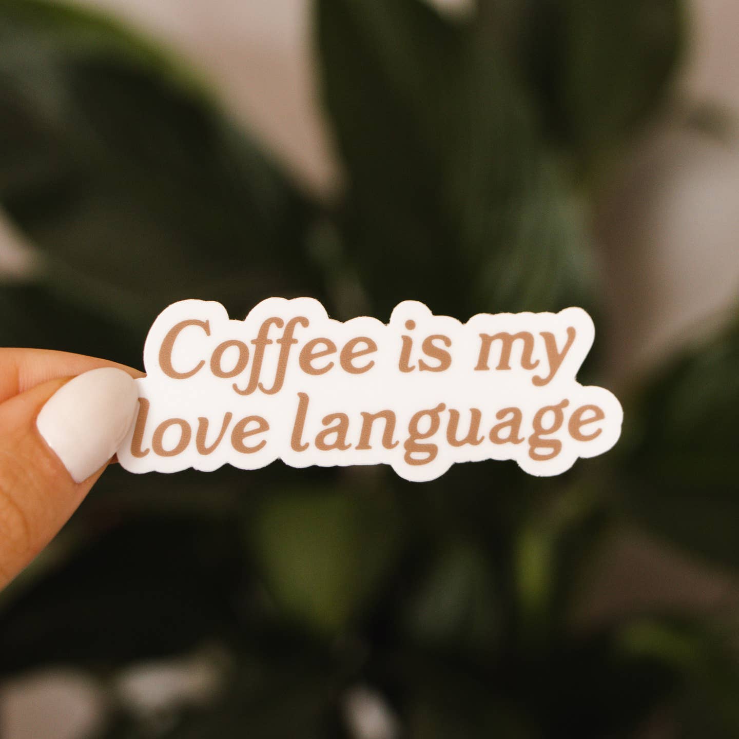 Sticker - Coffee Is My Love Language