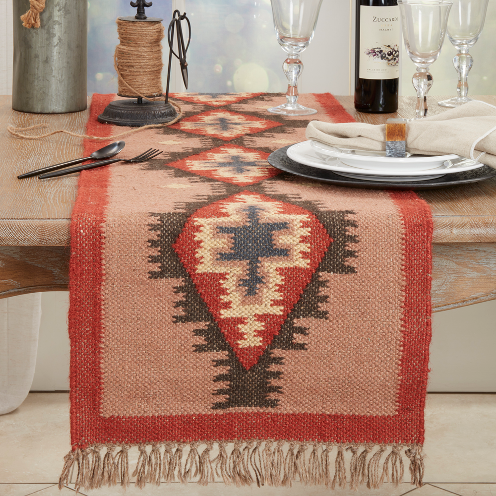 Table Runner - Ethnic Weave Kilim