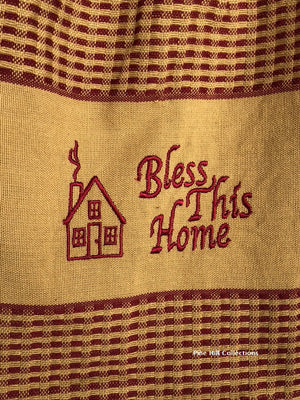 Hanging Hand Towels - Bless This Home