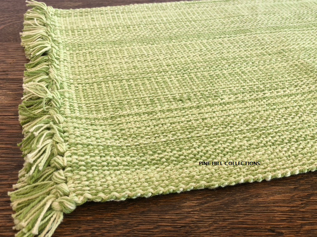 Casual Classics Celery Solid Placemats Set of 2
