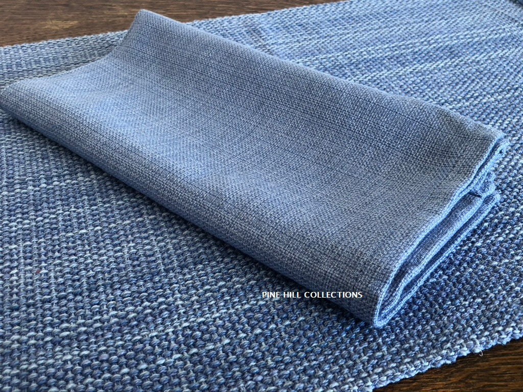 BASIC LINEN NAPKIN (PACK OF 2) - Light blue