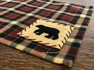Concord Black Bear Placemats Set of 2