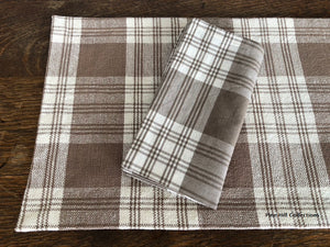 Dylan Taupe Placemats Set of 2