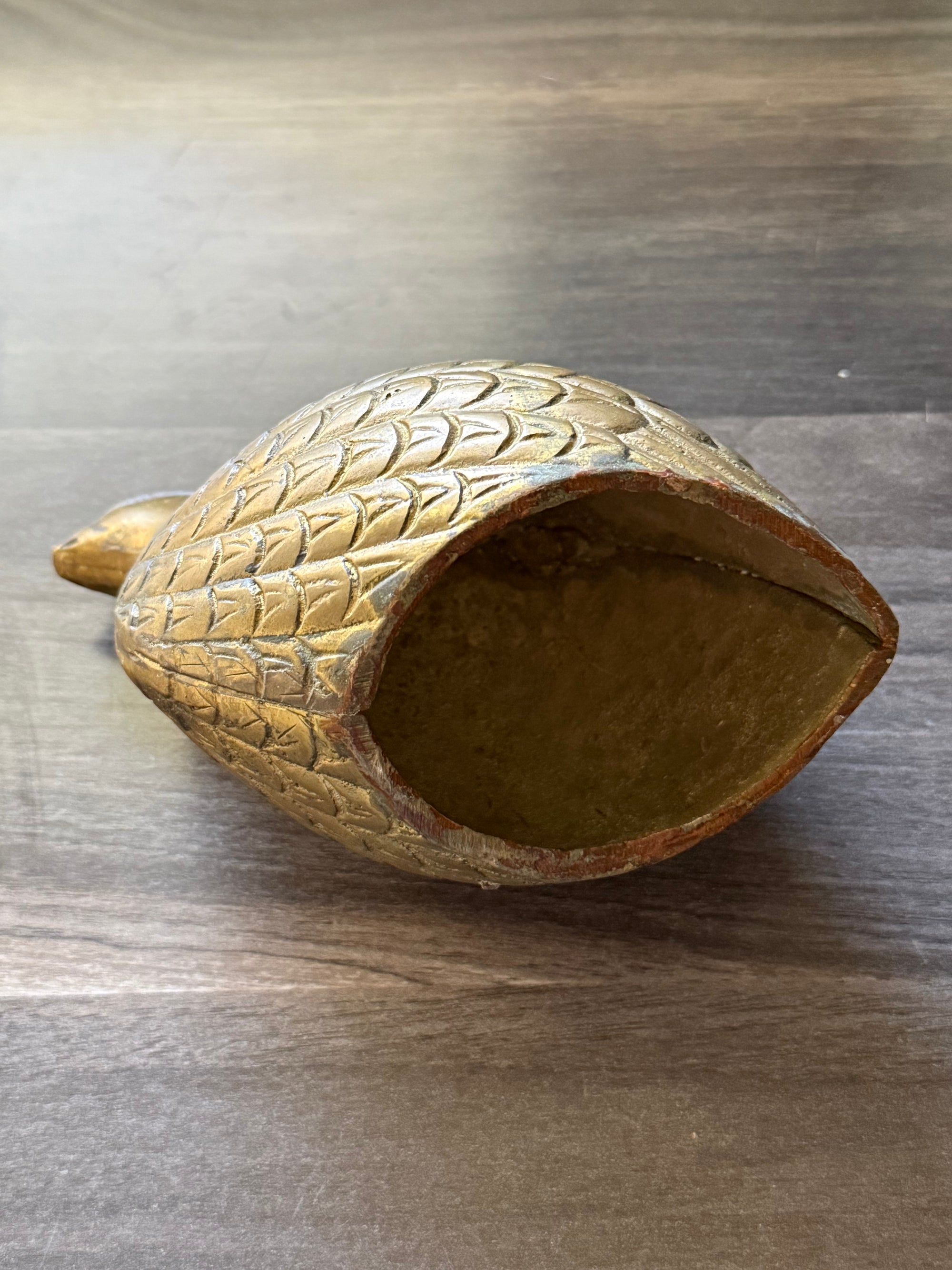 Vintage Brass Quail Figurine – 6.5” | The Heirloom Collection