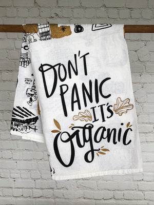 Dish Towels - Don't Panic It's Organic