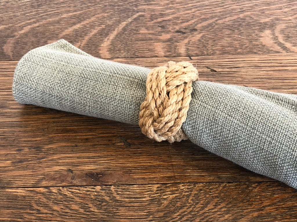 Napkin Rings - Jute Rope - Pine Hill Collections