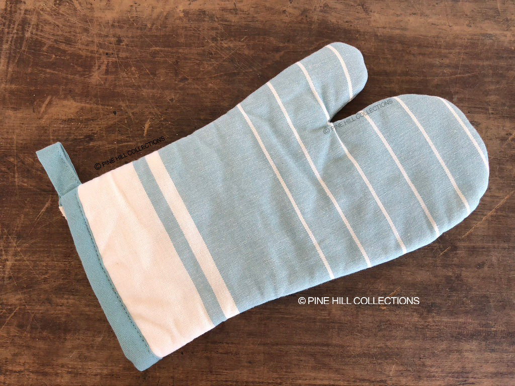 Oven Mitt - Country Blue