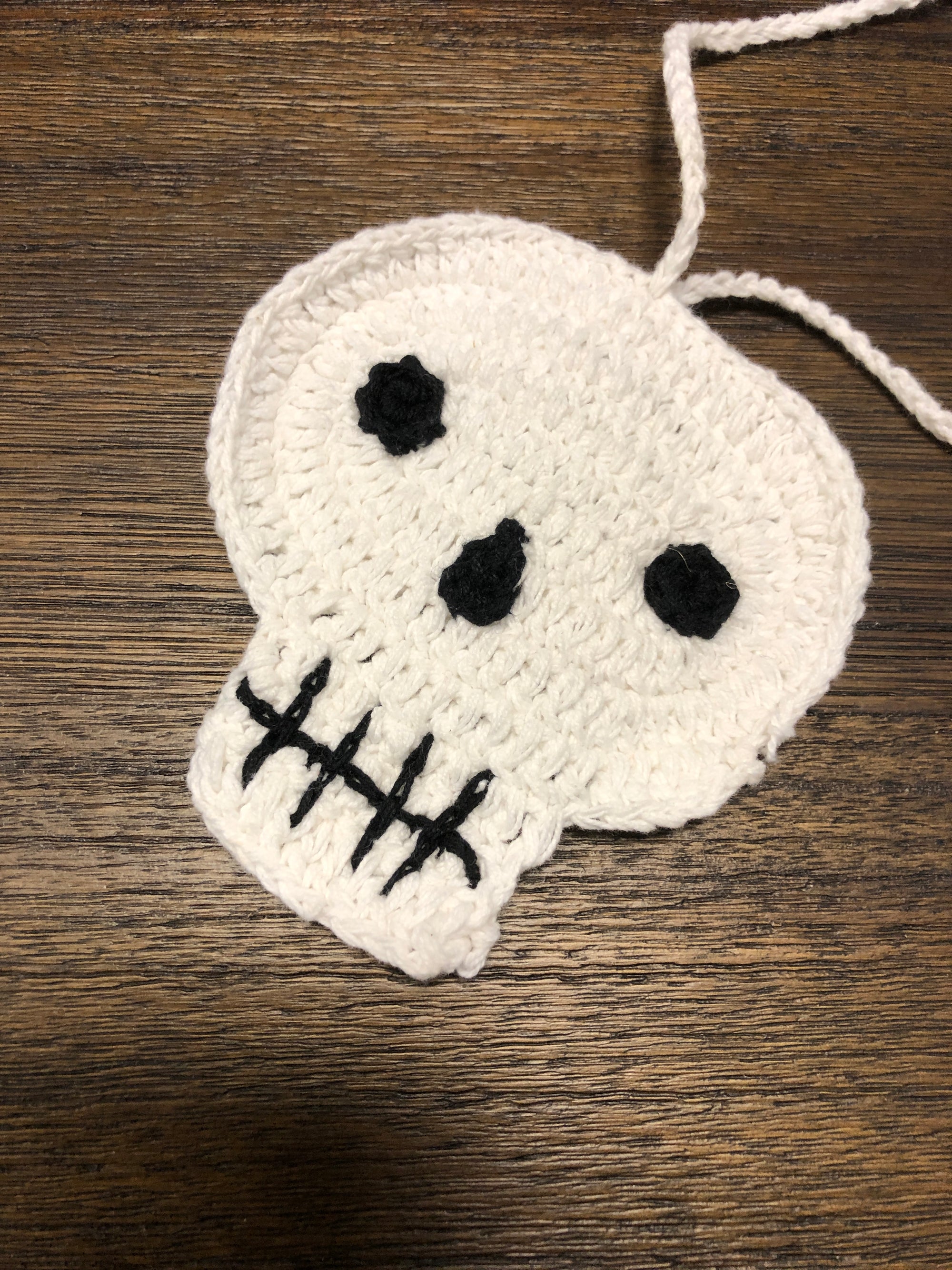 Halloween Crocheted Garland