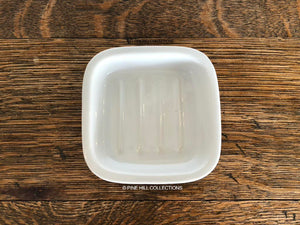 Soap Dish - Square Stoneware