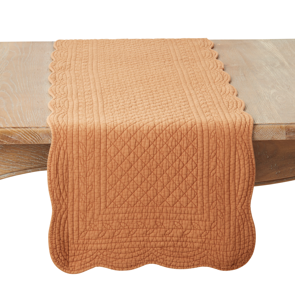 Table Runner - Quilted Terracotta