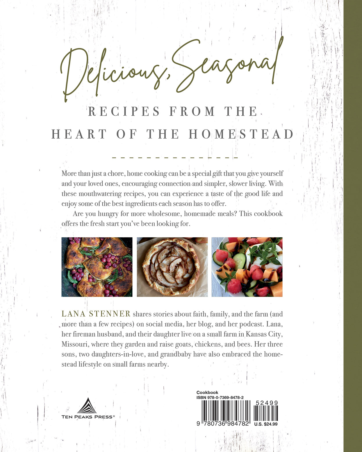 Book - The Grace-Filled Homestead Cookbook
