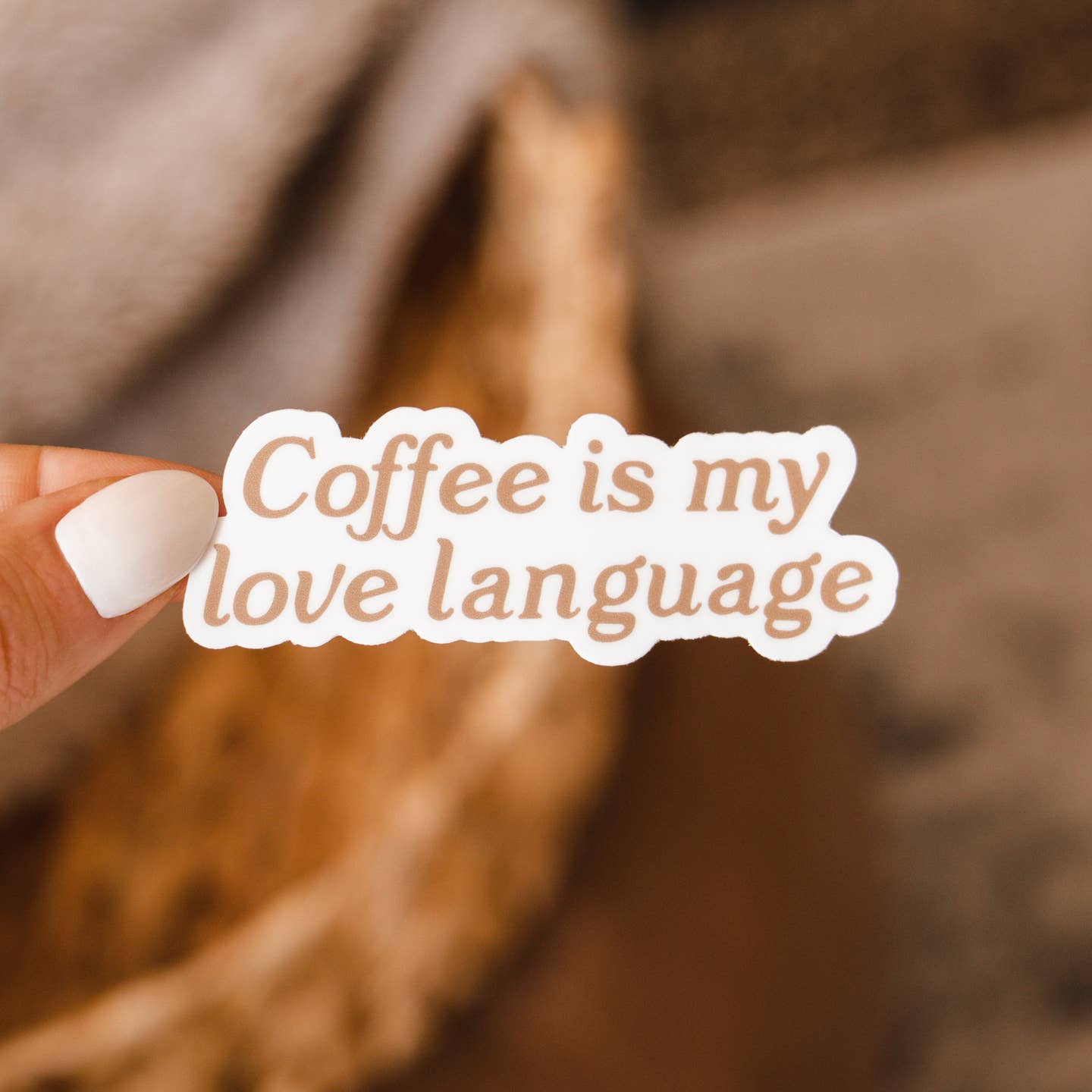 Sticker - Coffee Is My Love Language