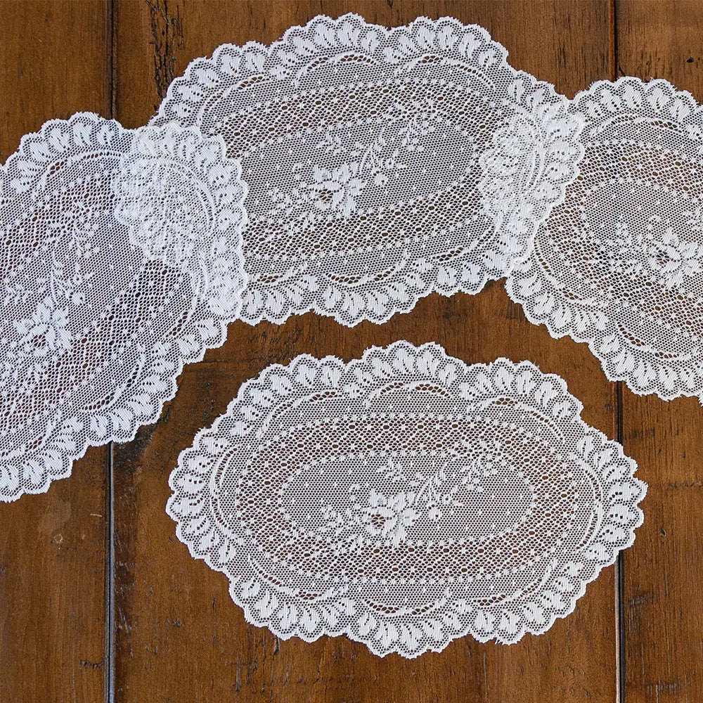 Heritage Lace Floret Lace Doily - 8" x 12"