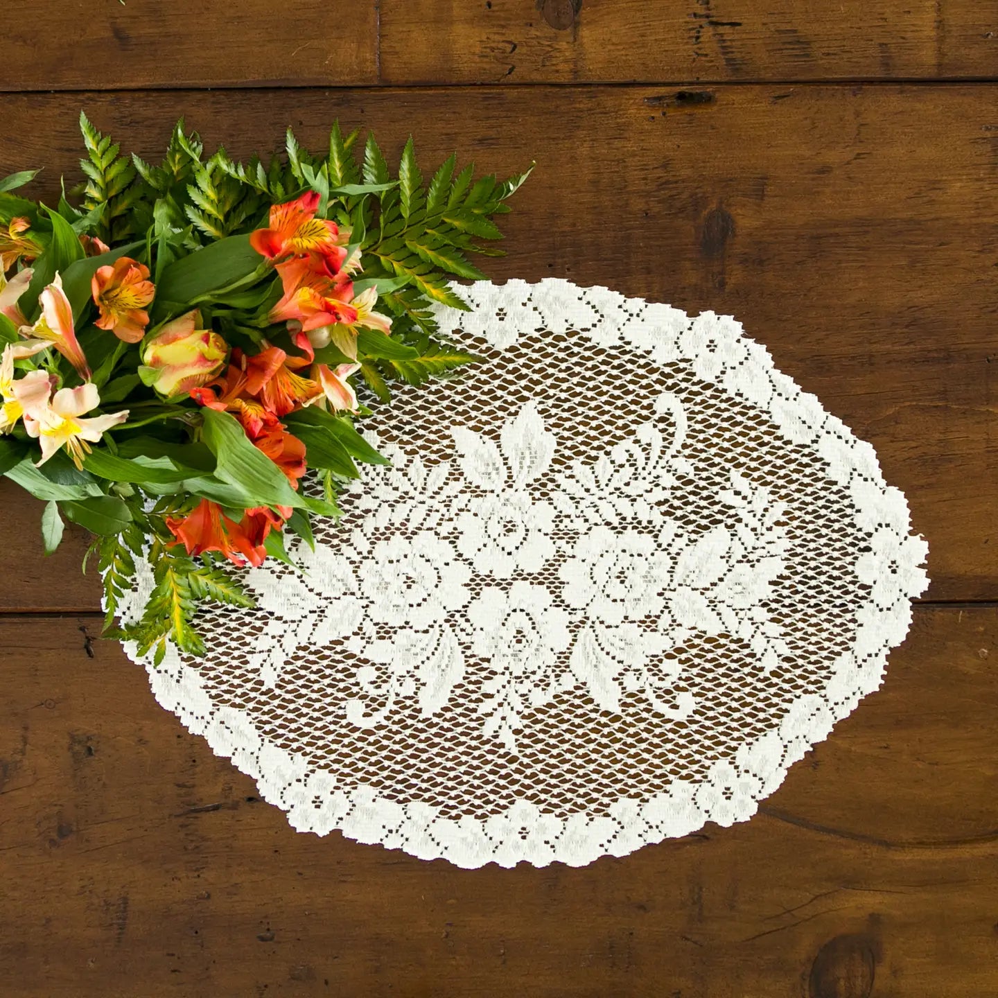 Heritage Lace Victorian Rose Lace Placemat – 13” x 20”