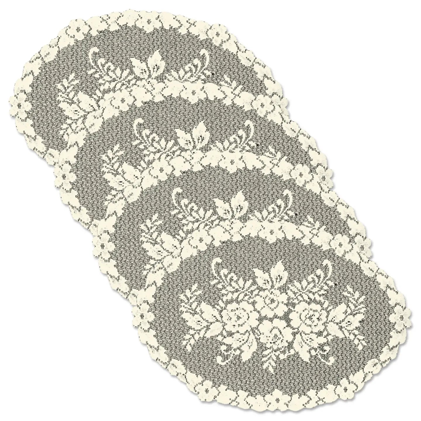 Heritage Lace Victorian Rose Lace Placemat – 13” x 20”