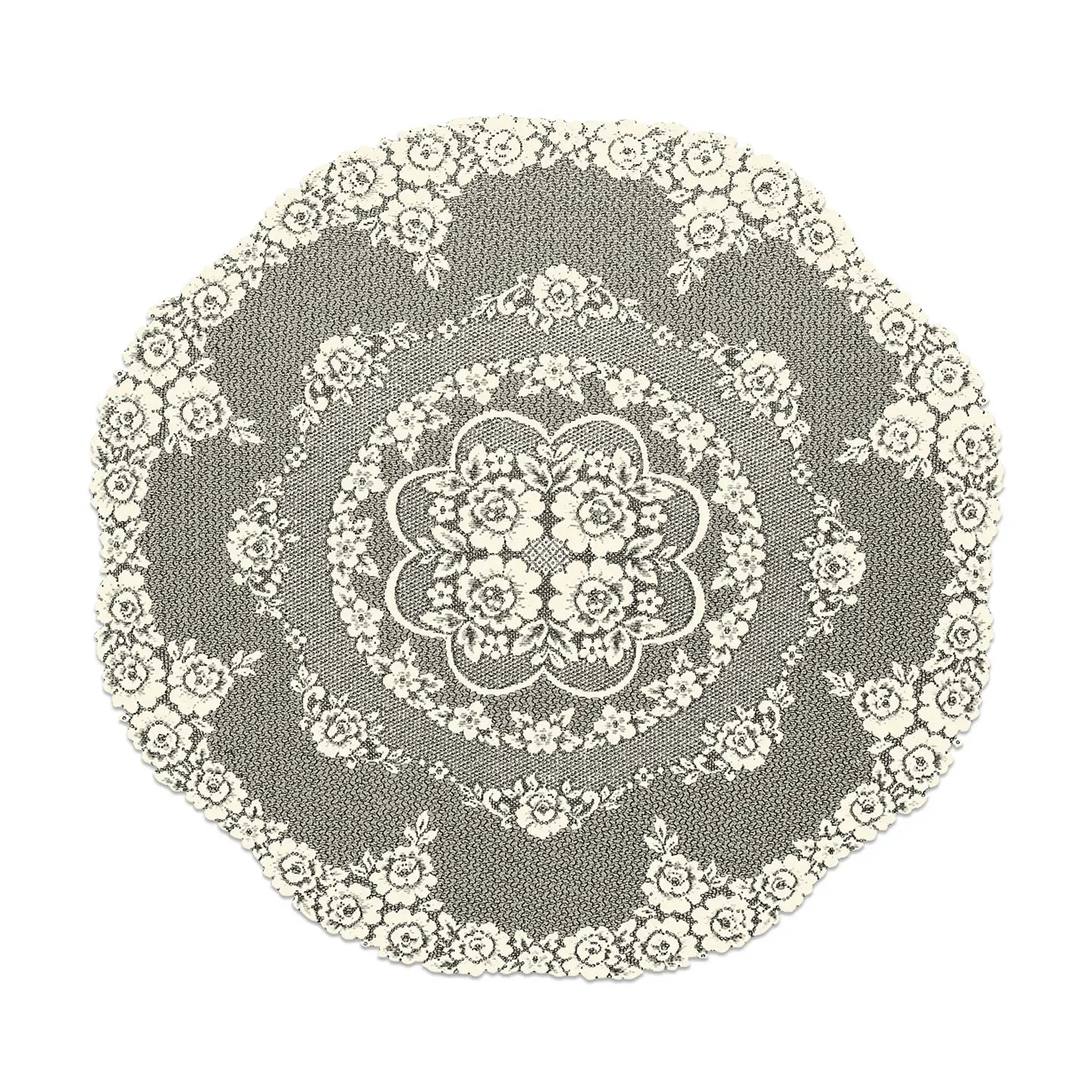 Heritage Lace Victorian Rose Tablecloth - 43" Round