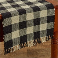 Wicklow Black Table Runner 36" - Pine Hill Collections 
