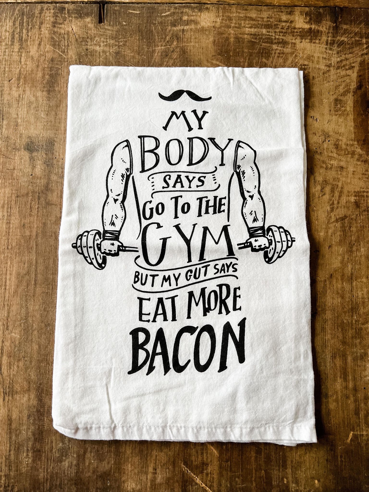 Dish Towels - Eat More Bacon