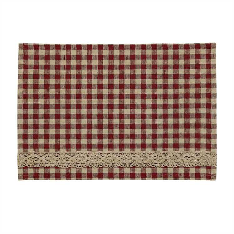 Crochet Gingham Placemats Set of 2