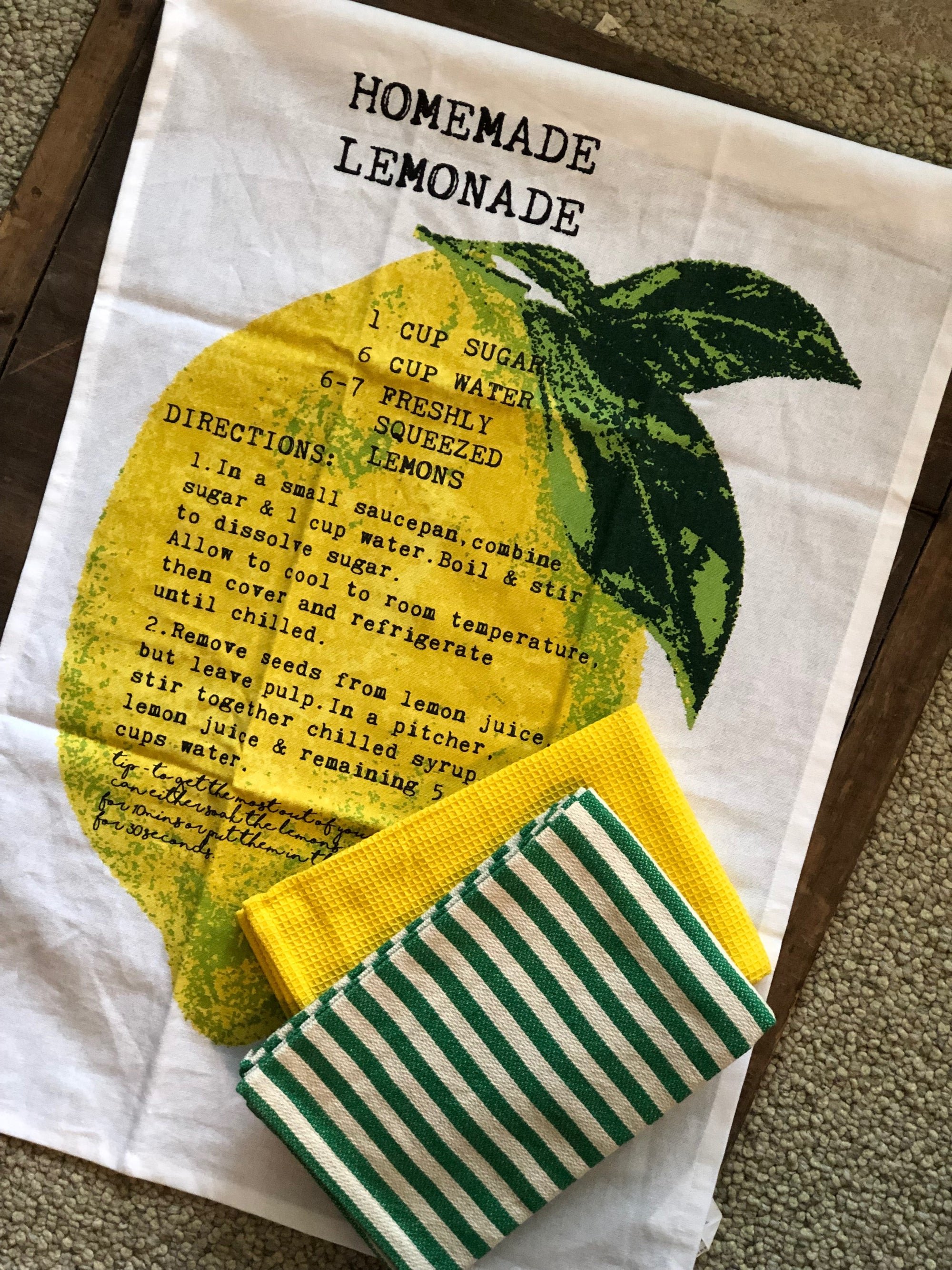 Dish Towels - Lemonade