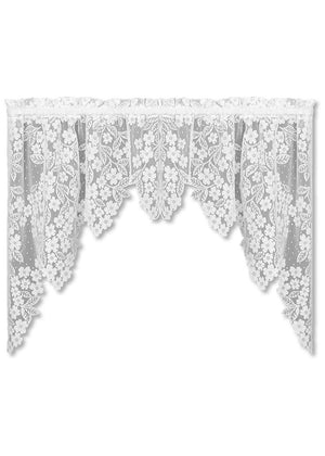 Dogwood Lace Swag Curtains