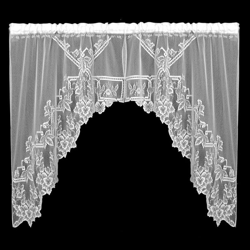 Lace Swag Curtains by Heritage Lace Pine Hill Collections