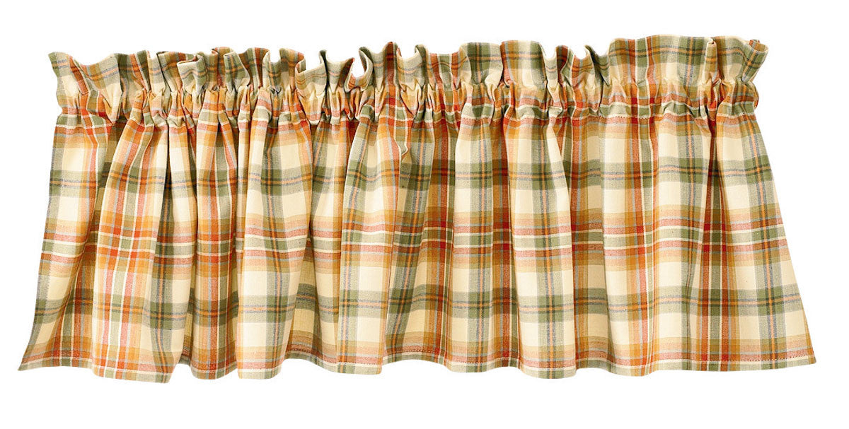 Lemon Pepper Valance Curtains