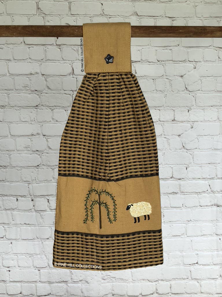 Hanging Hand Towels - Willow Sheep