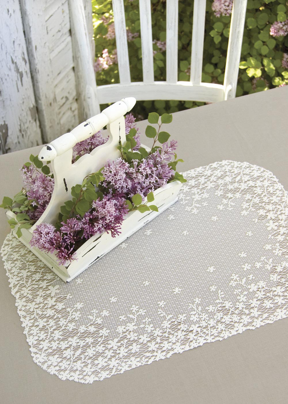 Blossom Lace Doily 14" x 20" Placemat