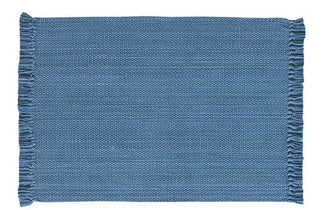 Casual Classics Newport Blue Solid Placemats - Pine Hill Collections 