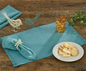Casual Classics Turquoise Placemat - Pine Hill Collections 