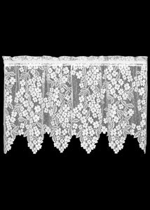 Dogwood Lace Tier 30" Curtain - Pine Hill Collections 