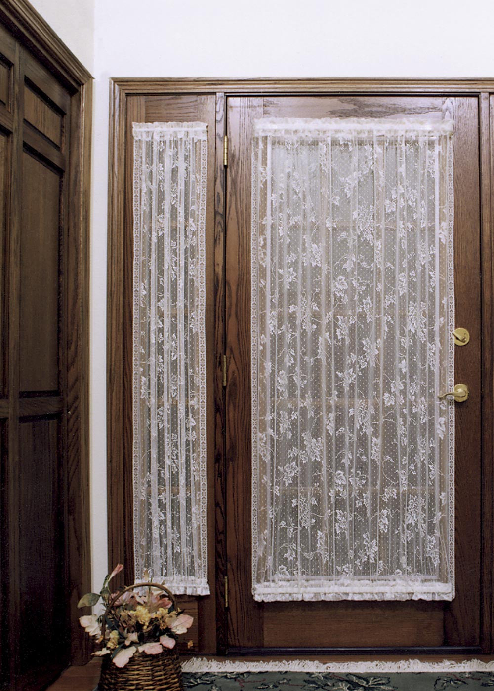 Blossom Lace Valance Curtains - Pine Hill Collections