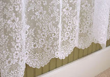 Floret Lace Valance Curtain - Pine Hill Collections 