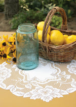 Heirloom Lace Doily 16" Round,white,ecru Heritage Lace