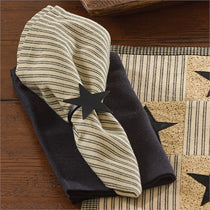 Primitive Star Napkins by Park Designs - Pine Hill Collections 