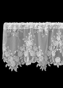 Tea Rose Lace Valance - Pine Hill Collections 