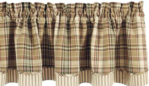 Thyme Layered Valance - Pine Hill Collections 