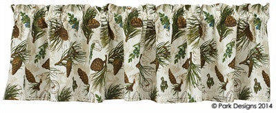 Walk In The Woods Valance - Pine Hill Collections 
